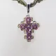 Small Cross - Trevina-Khaki Braid - 2